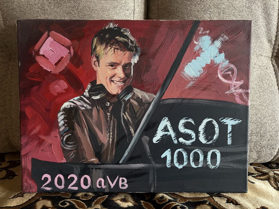 Продам картины изображение диджеев Армина ван Бюрена и Тиесто. Автор!