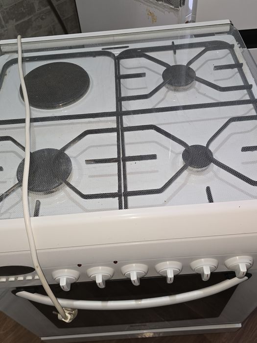 Электро-газовая плита