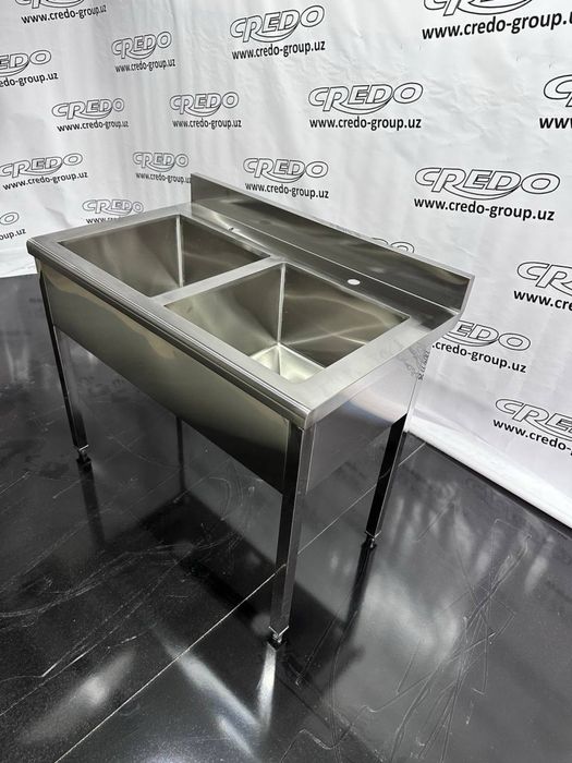Ванна моечная, мойка, двойная, тройная, для кафе и общепита
