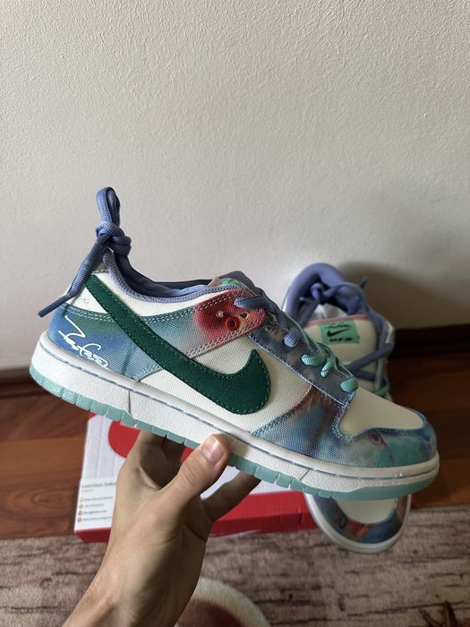 Nike SB Dunk Low Futura Laboratories Bleached Aqua