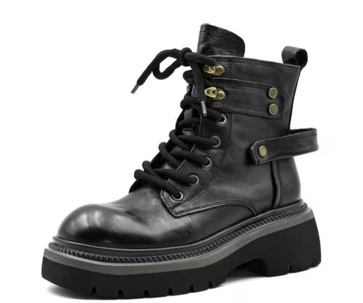 Ghete din piele vintage, mas 39