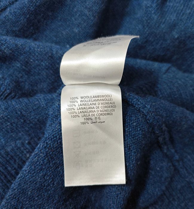 GANT Оригинална мъжка жилетка / Пуловер от Агнешка вълна размер М