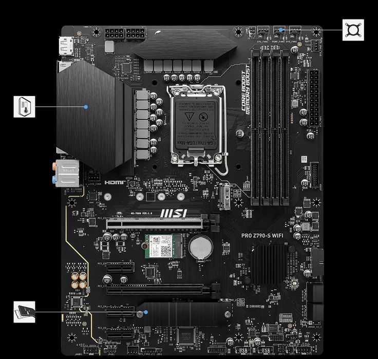 MSI PRO Z790 S WIFI DDR5 sotiladi