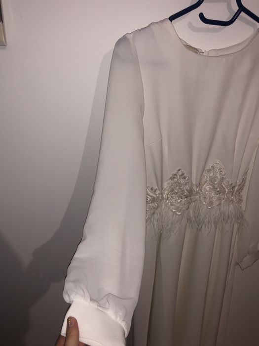 белое платье на узату, и прочее