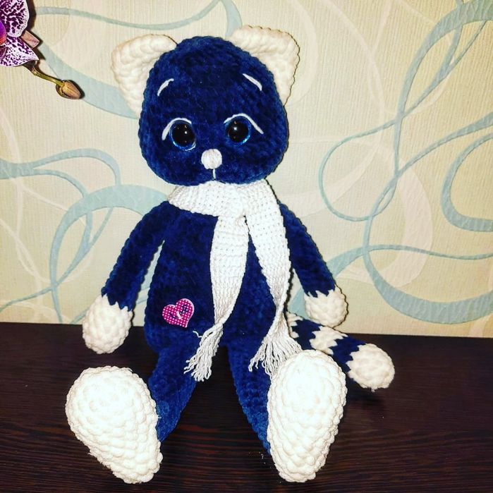 Вязаные игрушки ручной работы