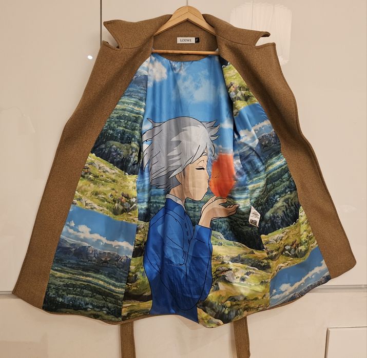 LOEWE палто кашмир и вълна M