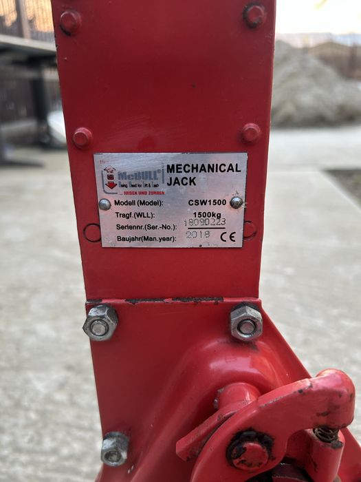 Vinci manual puterea de ridicare 1,5 tone