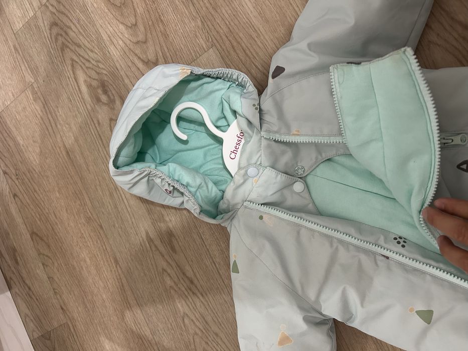 Осенний комбенизон для девочки