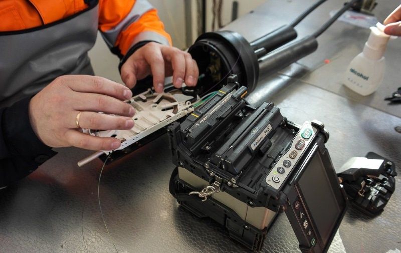 Сварка оптического кабеля!!!