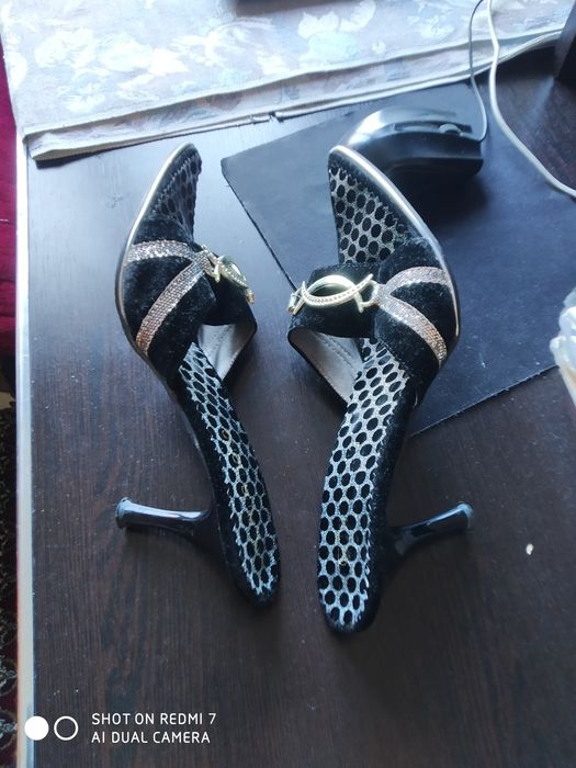 Обувь женская вечерняя  на шпильках