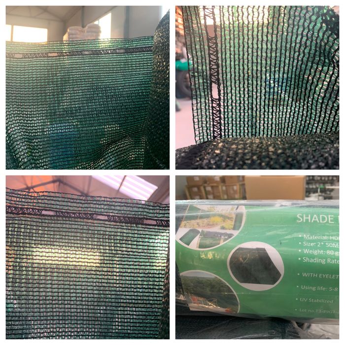PLASA PROTECTIE= 80% Grad Umbrire 2x50m= 260 lei/rola, Garantie UV,