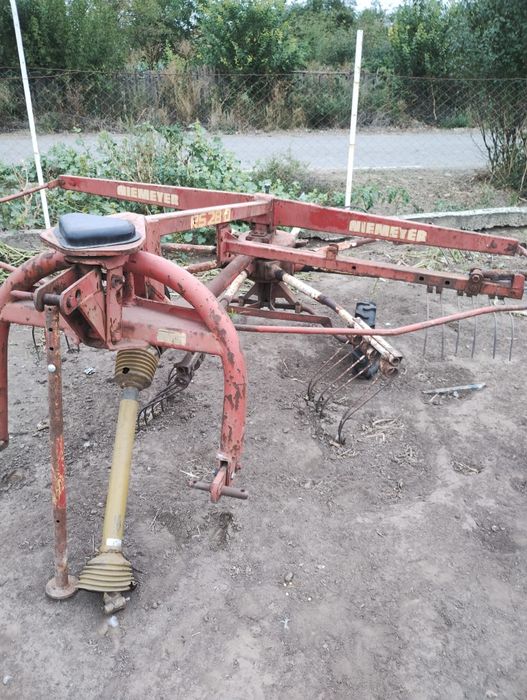 Grebla paianjen  și semănătoare păioase pe discurila schimb cu animale