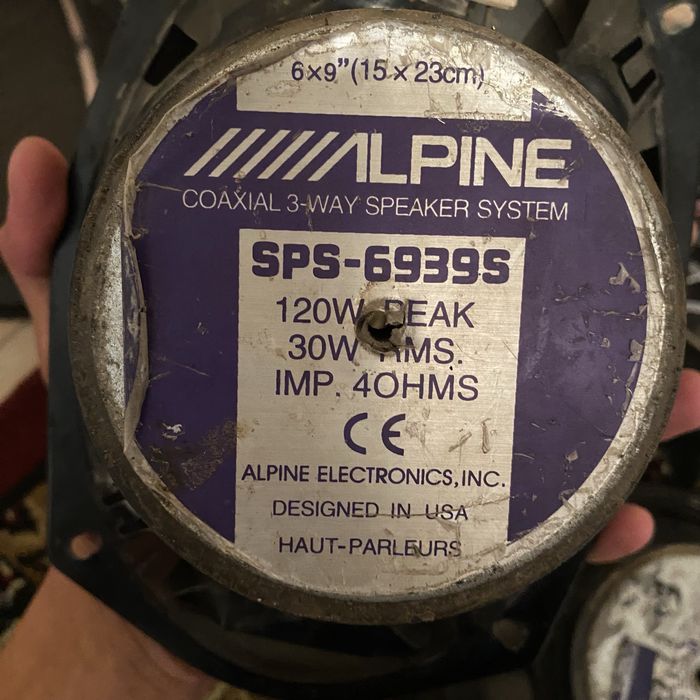 Alpine made in USA 120W arginal kalonka