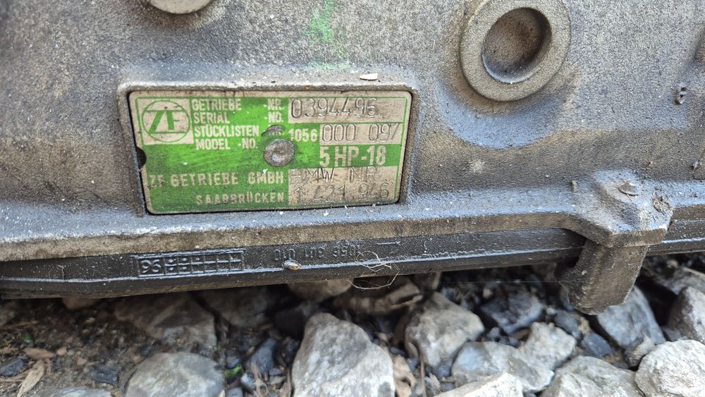 Акпп 5HP 18 bmw е36 зелёная бирка