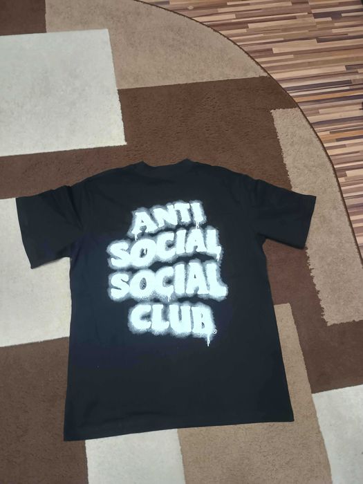 Tricou Anti Social Social Club - "BURN IT DOWN" - Nou cu Etichetă - M