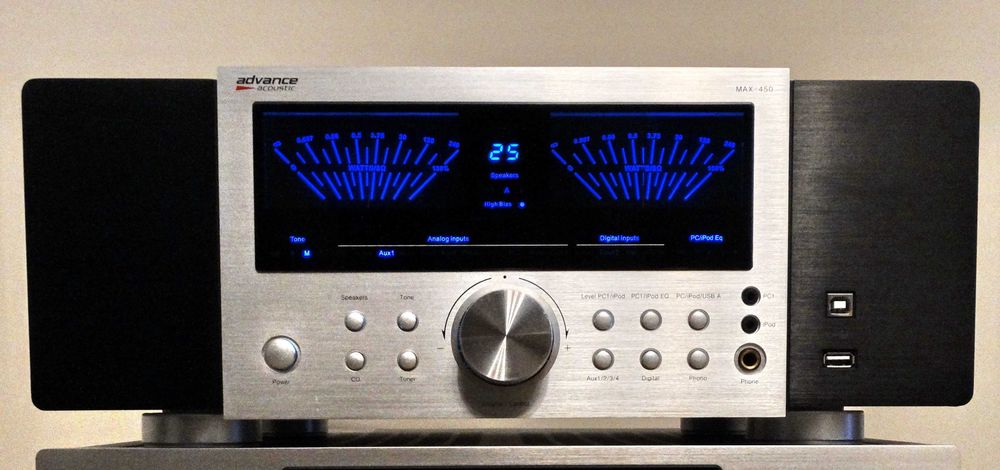 Amplificator Advance Acoustic MAX 450 , 2 x 120W (8 Ohm)