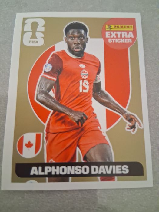 Panini FIFA WC 26 extra sticker Alphonso Davies