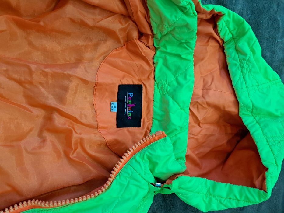 Куртка детская яркая стеганая