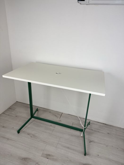 Офис маса тип, Щъркел с модул уизби бял плот, МДФ обзавеждане