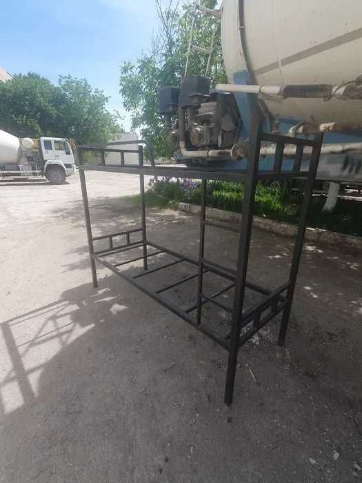 двухъярусная кровати с окраской металлическая