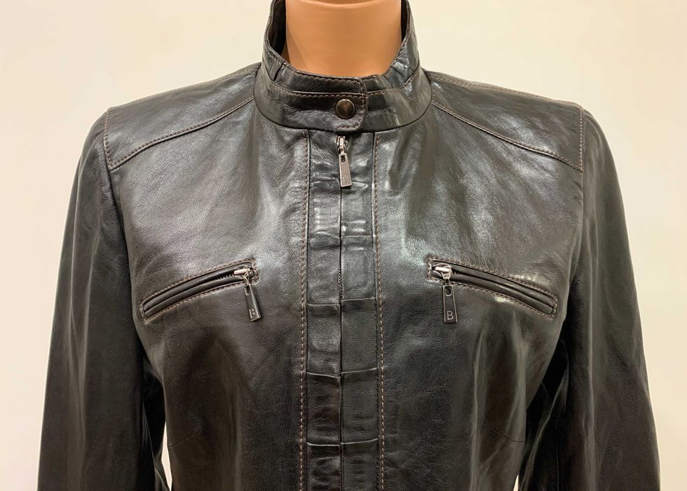 Geaca dama Basler Black Label din piele naturala 40-42