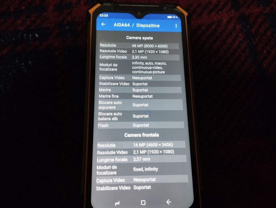 Telefon mobil Doogee S88 Plus 4G 128gb 8gb ram rezistent la socuri.