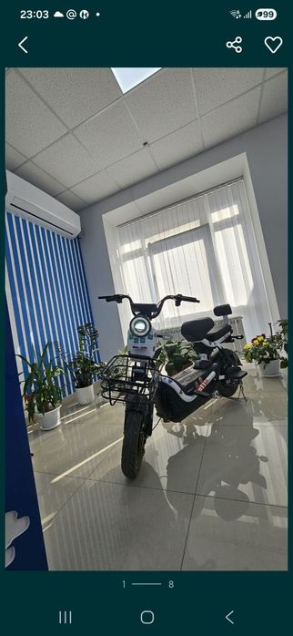 Электроскутер — Состояние Пушка + НОВЫЙ АККУМ за 70к!