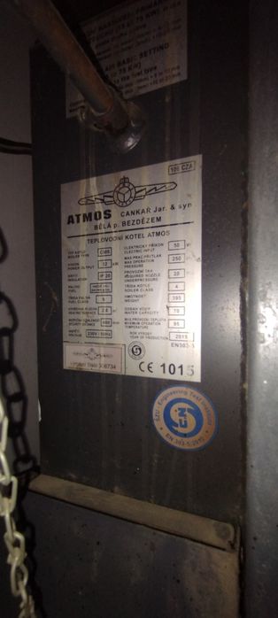 Centrala termică Atmos kombi c 30 s cu gazeificare