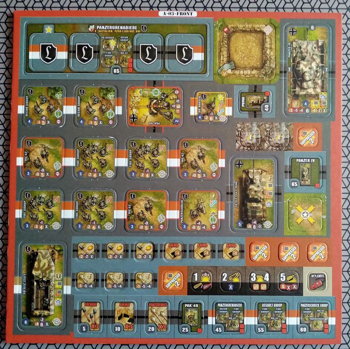 Boardgame "Heroes of Normandie"