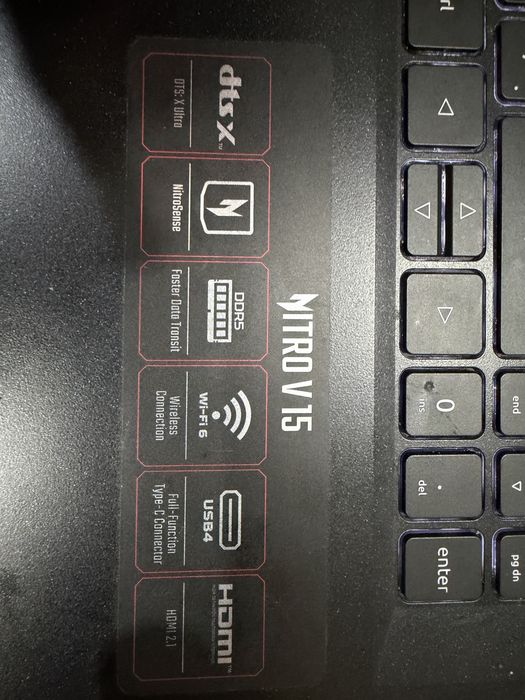 Игровой ноутбук Nitro v 15