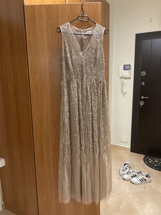 Елегантна дамска рокля с пайети Maya Deluxe