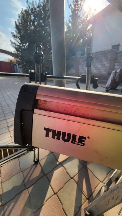 Thule рейлинги и велокрепление