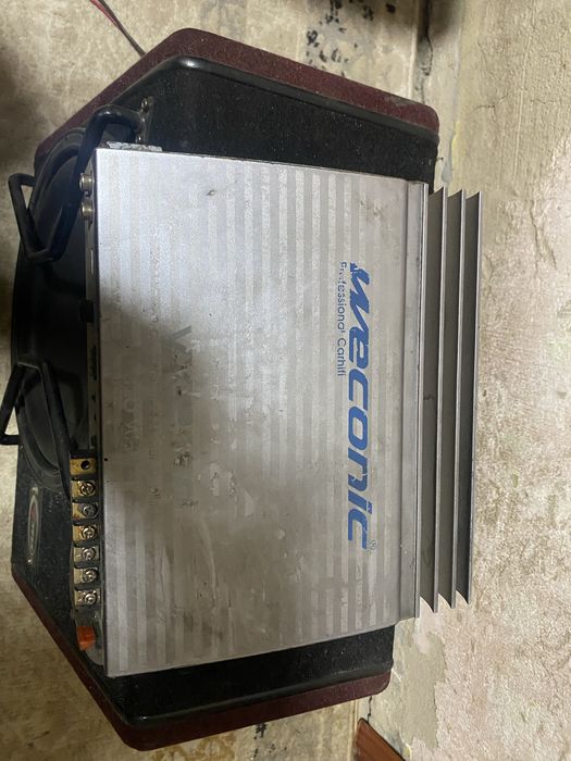 продам сабвуфер с усилителем
