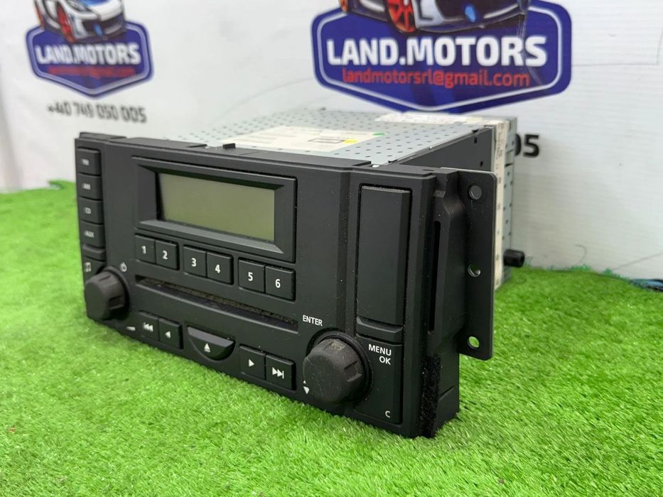 CONSOLA CENTRALA AUDIO /  RADIO CD PLAYER LAND ROVER FREELANDER II 2009 2.2 DIESEL DW12 SUV COD OEM AH52-18C815-AA A2C53112046 LR016908 2006-2014