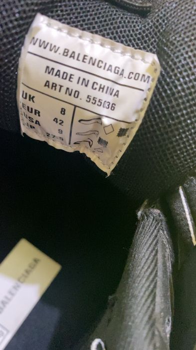 Balenciaga track uri led