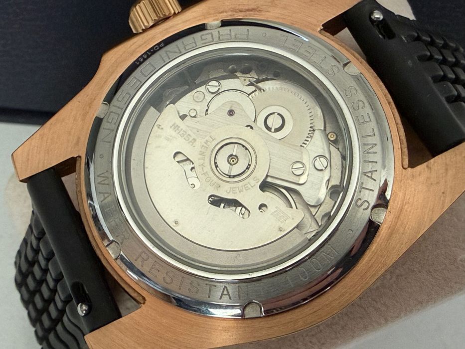 Pagani Design 1651 Rose Gold / Seiko NH35A / Sapphire / 100m. / Керамика / Automatic