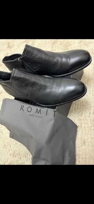 Ботинки премиальные Romit, зимние, черные, 43