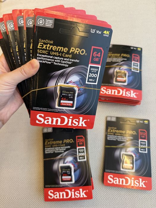 Карта памяти Sandisk 256 GB