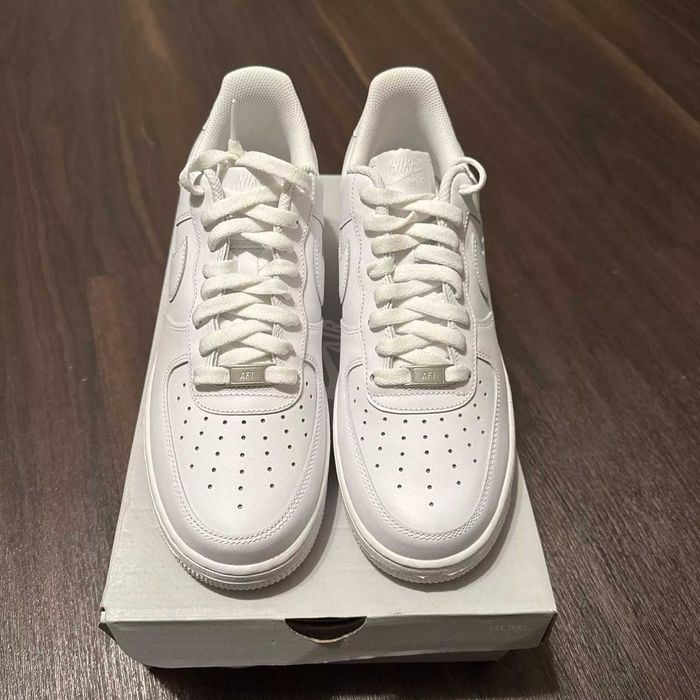#EDITIE LIMITATĂ# Nike Air Force 1 Low Triple White- Verificare Colet