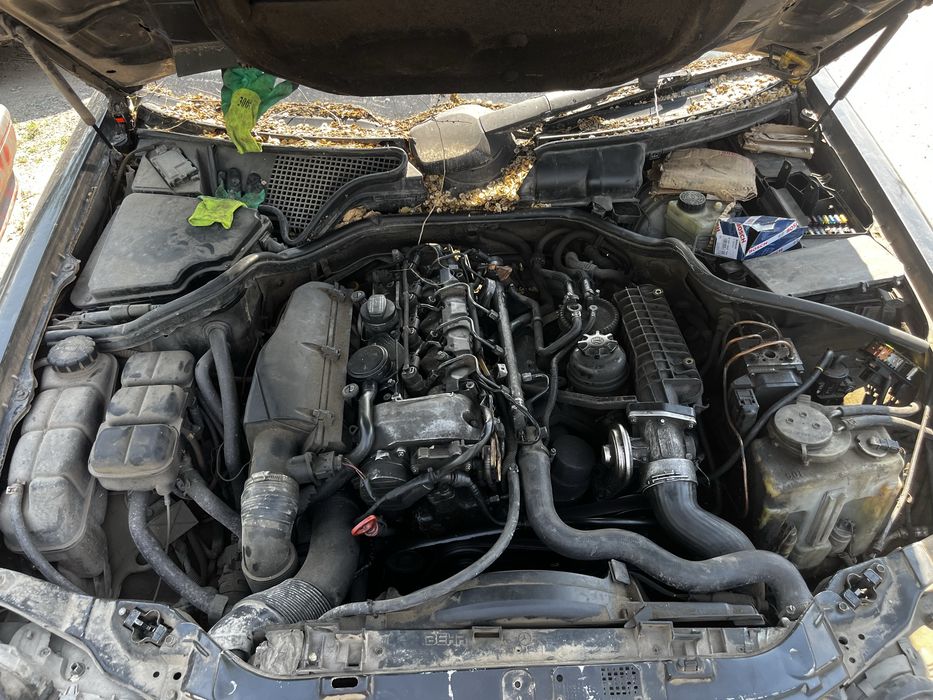 Полный разбор w210 дизель 2.2