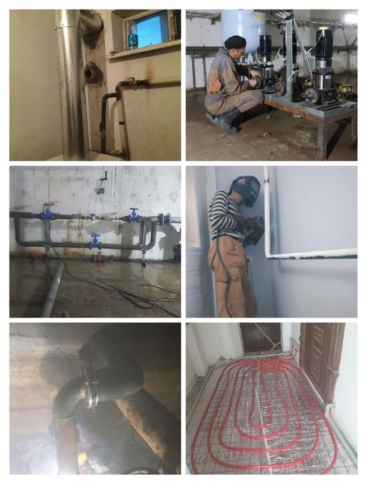 Сварщик сантехник покраска