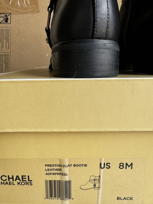 Ботильоны Майкл Корс кожаные