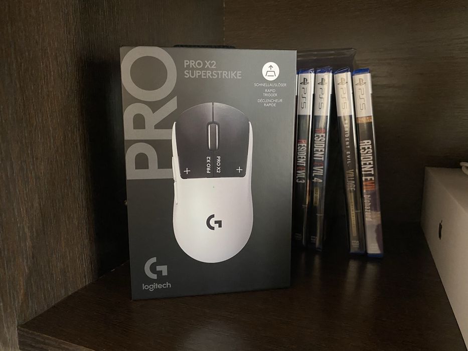 Игровая мышь Logitech G PRO X2 Superstrike, Lunar Eclipse