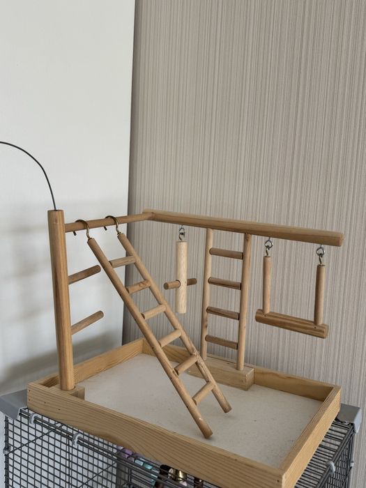 Клетка для попугая с манежом