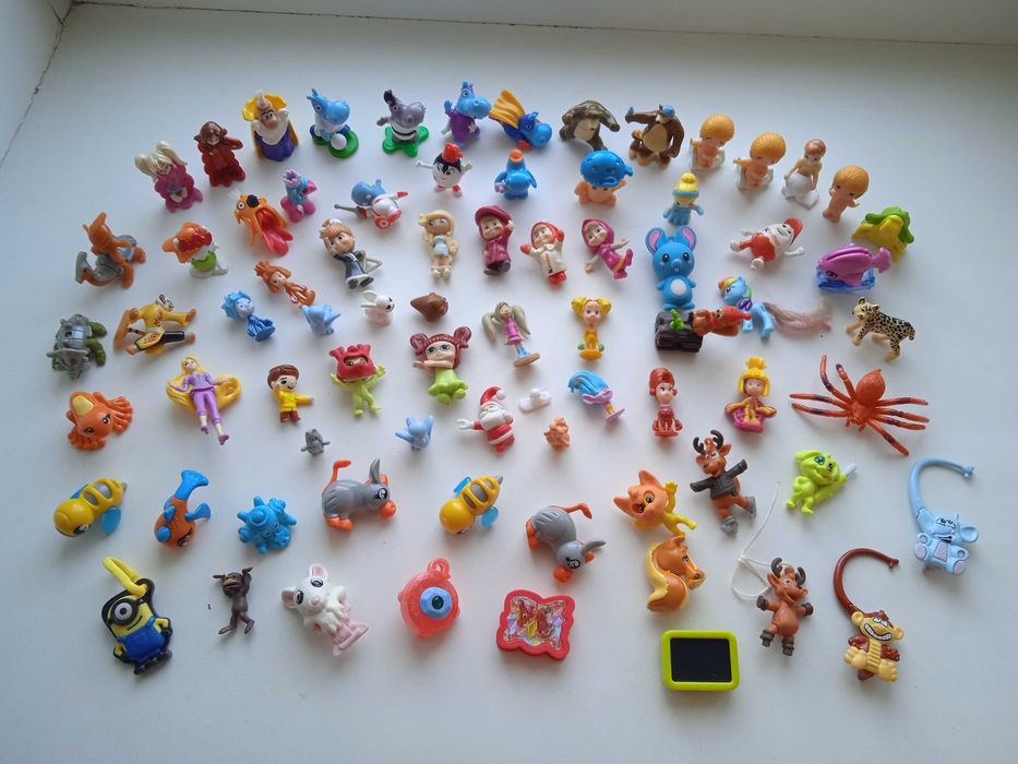 Игрушки от киндера. Больше 150 штук