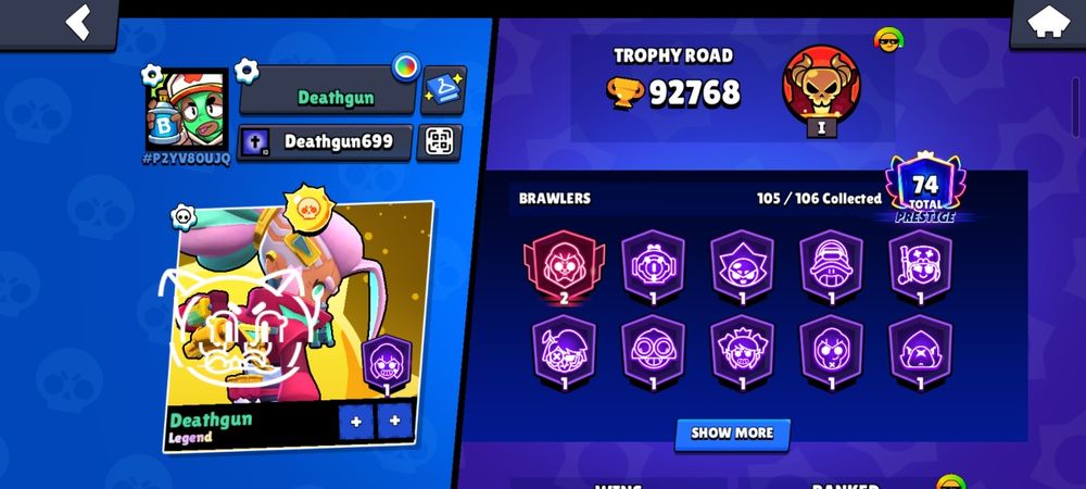 Аккаунт brawl stars