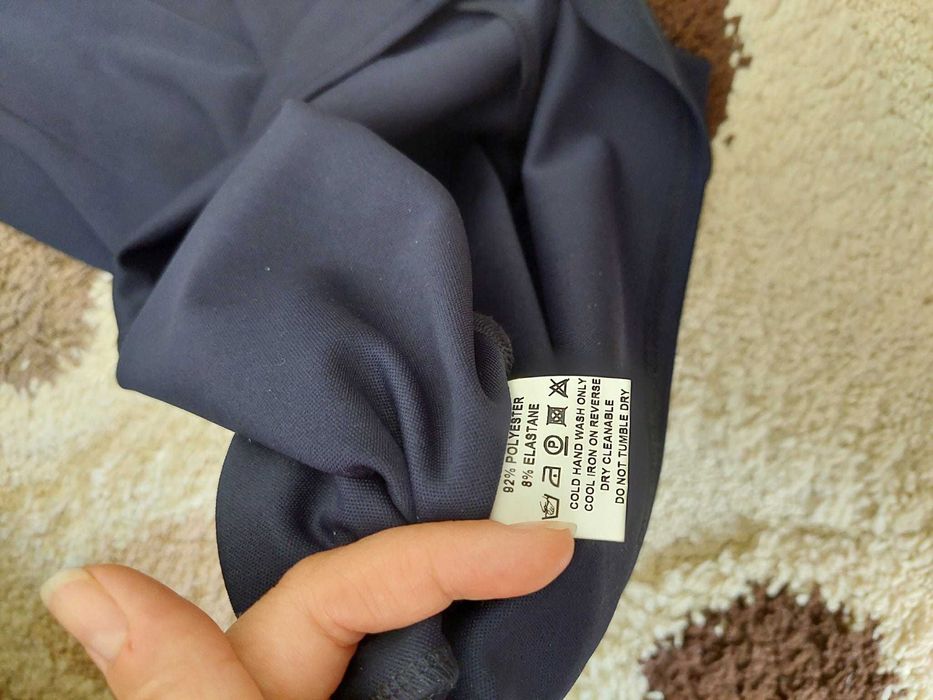 Rochie midi, bleumarin marimea 36, NOUA