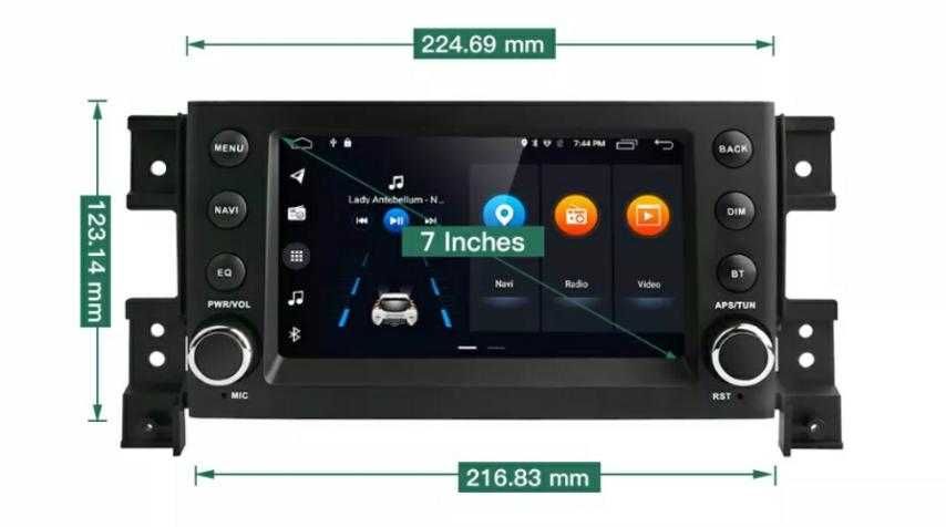 Мултимедия SUZUKI GRAND VITARA 2005 - 2015 Андроид