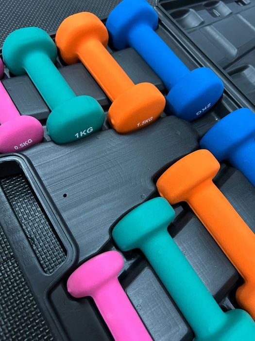 Set de gantere fixe pentru Aerobic 10 KG: