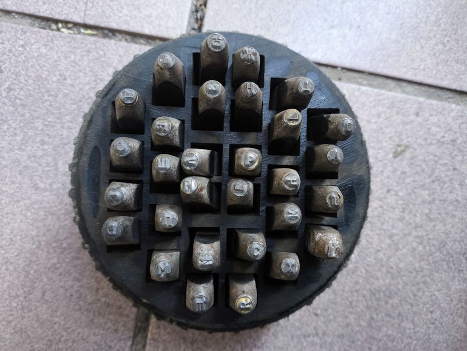 Клейма набивные(шрифты)